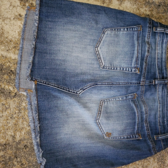 Indigo Rein Denim skirt sz 7 - Picture 3 of 5